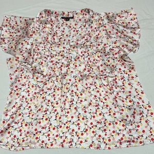 Floral Print Women's Top